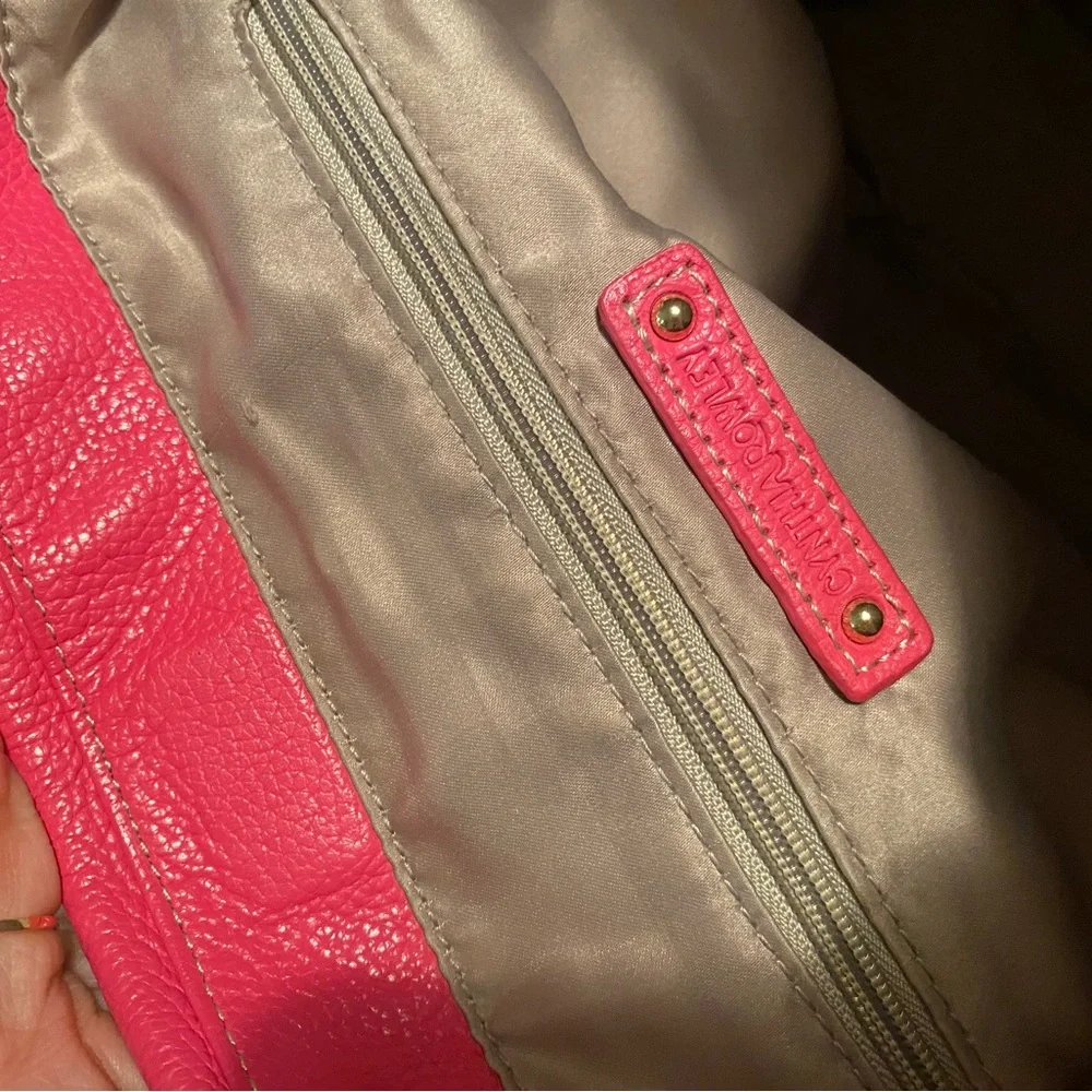 Cynthia Rowley leather shopper/tote - Picture 7 of 15